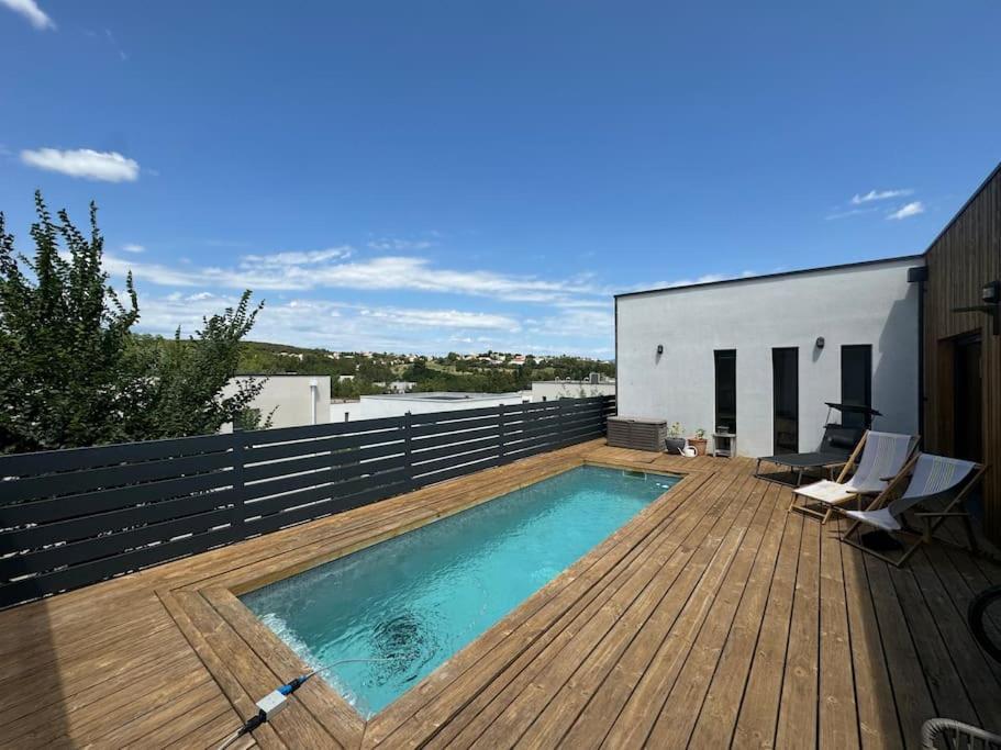 Luxury Villa With Pool And View Juvignac Luaran gambar